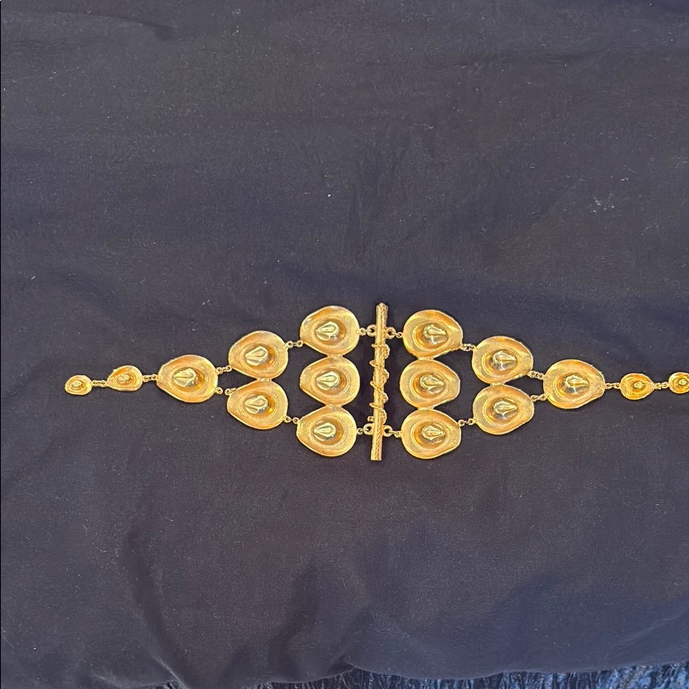 Gold Statement Pin - image 1